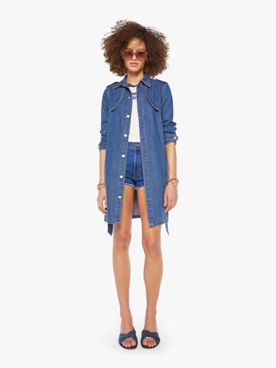 Mother The Streaker Get Rich Quick Shirt In Blue