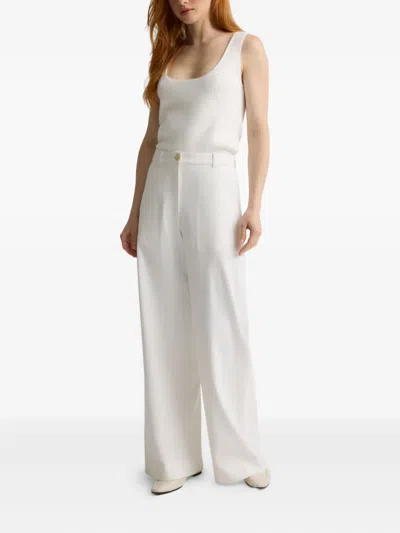 St John High-waist Trousers In White