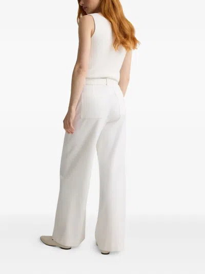 St John High-waist Trousers In White