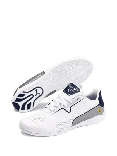 Puma X Scuderia Ferrari Drift Cat 8 "white/silver" Sneakers In White