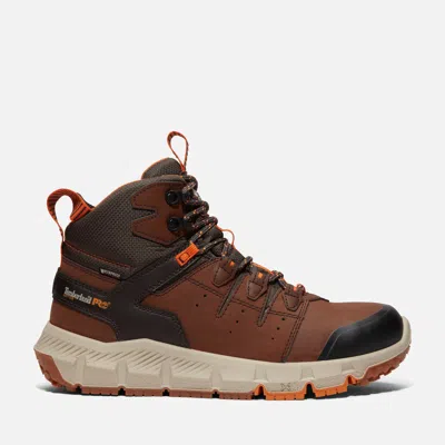 Timberland Tempe 6-inch Soft Toe Waterproof Work Boot In Brown
