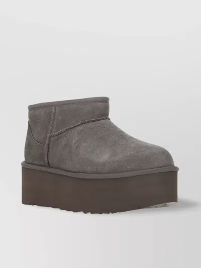 Ugg Stivaletto Donna Classic Ultra Mini Con Plateau Sand In Multi