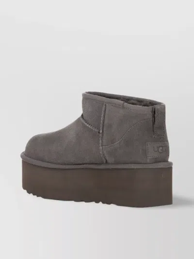 Ugg Stivaletto Donna Classic Ultra Mini Con Plateau Sand In Multi