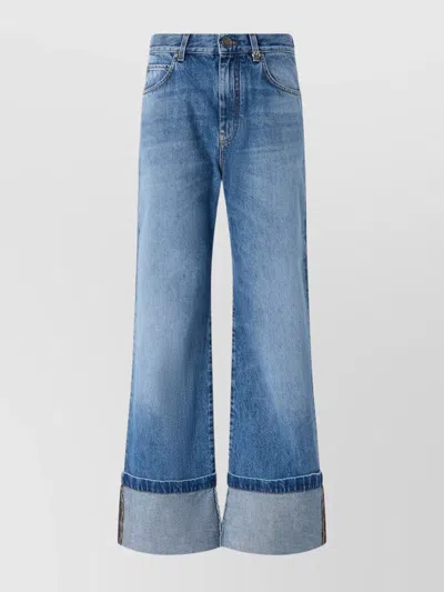 Pinko Wanda Wide Leg In Blue