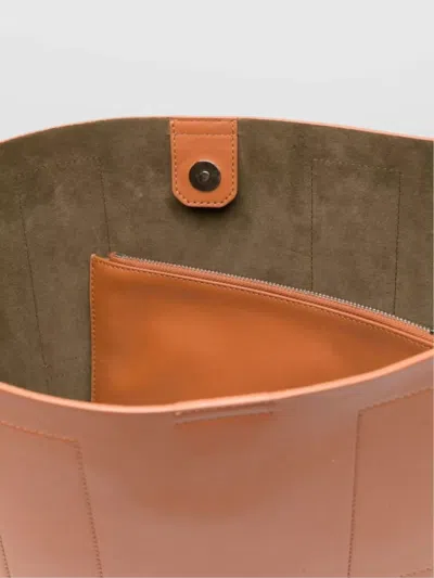 Hogan Hobo Hocket Media Tote Bag In Brown