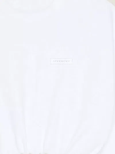 Givenchy Cropped Sweatshirt With Elasticated Waistband