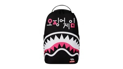 Pre-owned Sprayground Squid Game Collab Logo Lockup Backpack In Multi