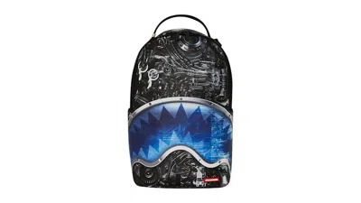 Pre-owned Sprayground Full Mechanical Shark Dlxr Backpack In Multi