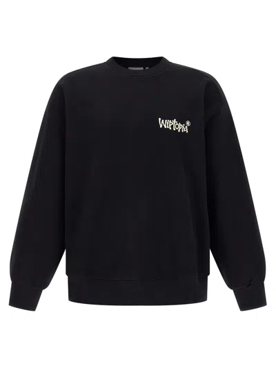 Carhartt Mens Black Wiptopia Relaxed-fit Cotton-blend Sweatshirt In Black