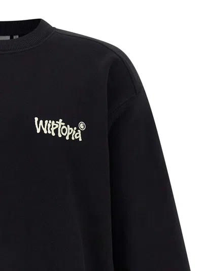 Carhartt Mens Black Wiptopia Relaxed-fit Cotton-blend Sweatshirt In Black