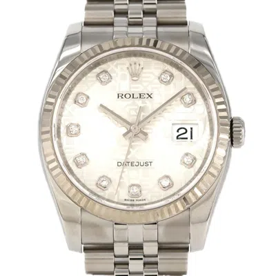 Pre-owned Rolex Stainless Steel Gold Wristwatch () In Multi