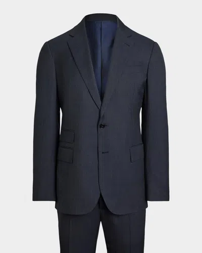 Ralph Lauren Wool Suit In Multi