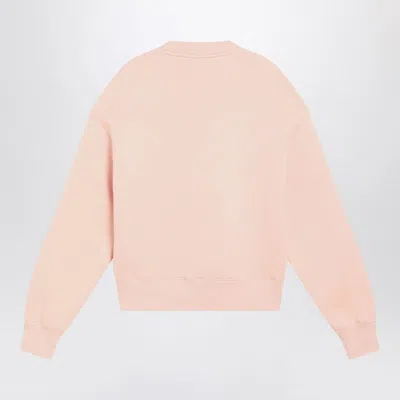 Ami Alexandre Mattiussi Ami Paris Blush Pink Ami De Coeur Sweatshirt Men In Pink