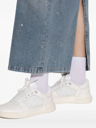 Amiri Logo Sneakers In White