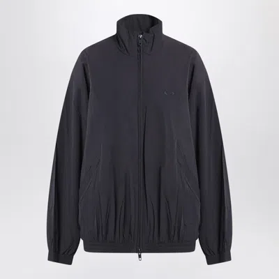 Balenciaga Lightweight Black Icon Jacket Women In Blue
