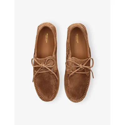 Golden Goose Round-toe Casual Shoes In Brown