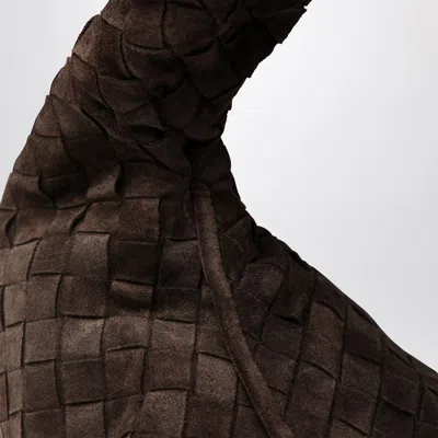 Bottega Veneta Women Fondant Suede Small Hop Bag In Orange