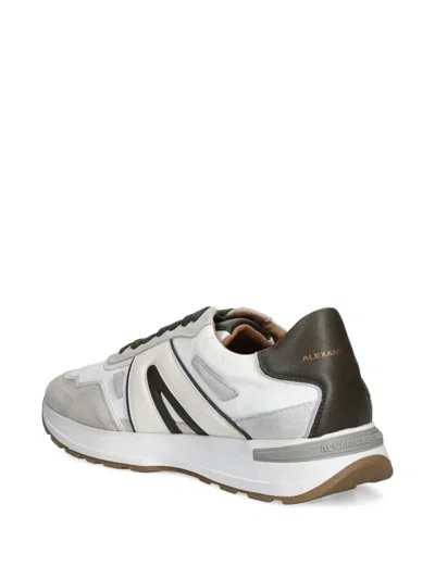 Alexander Smith Leather Panelled Sneakers In Multi