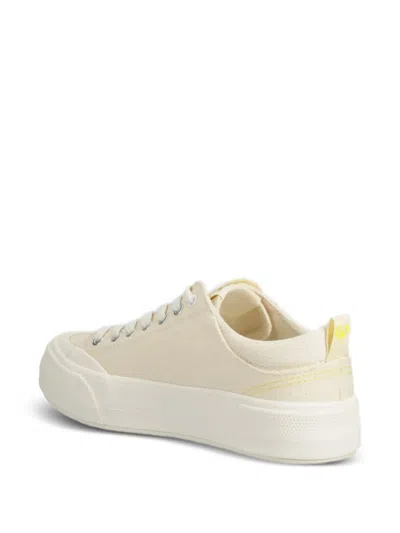 Desigual X Mickey Mouse Platform Lace-up Sneakers In Neutral