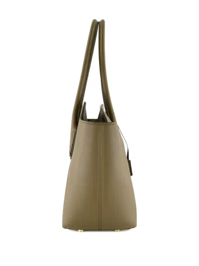 Tom Ford Leather Shoulder Bag In Green