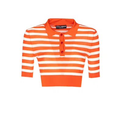 Dolce & Gabbana T-shirts And Polos In Orange