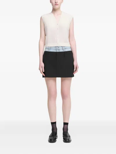 Simkhai Button-front Cashmere Vest In Neutral