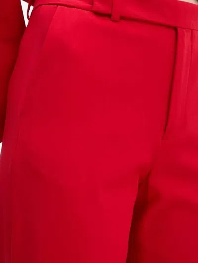 Drykorn High-waisted Trousers In Red