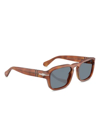 Persol Square-frame Sunglasses In Brown