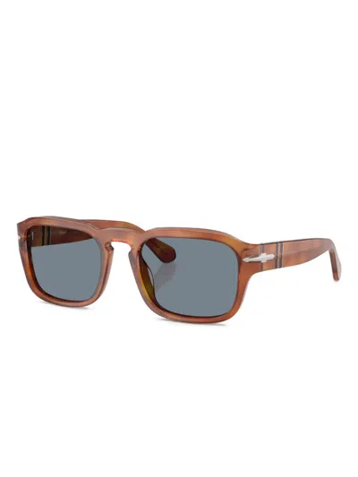 Persol Square-frame Sunglasses In Brown