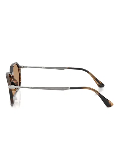 Persol Po3381s 123653 Occhiali Da Sole Marroni Per Uomo In Brown
