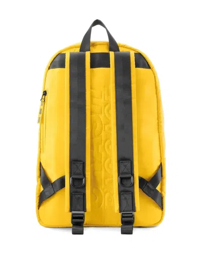 Crash Baggage Zip-pocket Backpack In Yellow