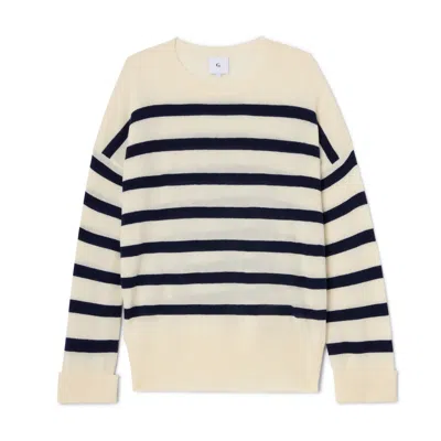 G. Label By Goop Jules Cashmere Sweater In Multi