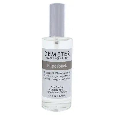 Demeter Paperback By  For Unisex - 4 oz Cologne Spray In Purple