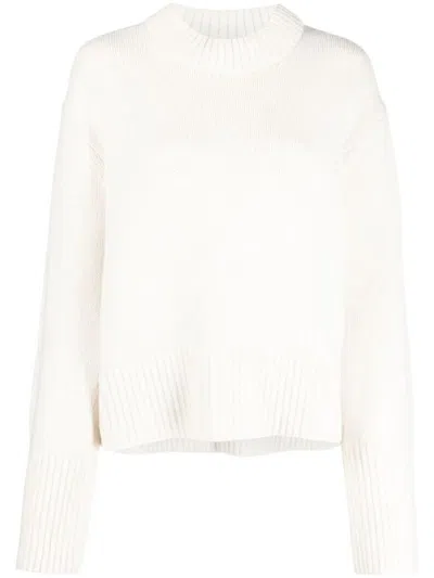 Lisa Yang 'sony' Turtleneck Sweater In White