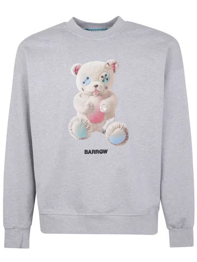 Barrow Sweatshirt Clothing In Gray