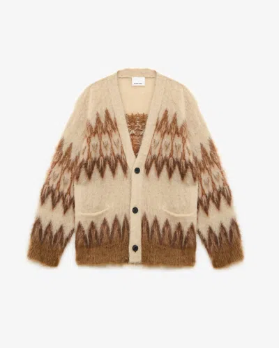 Isabel Marant Cardigan Nielson In Neutral