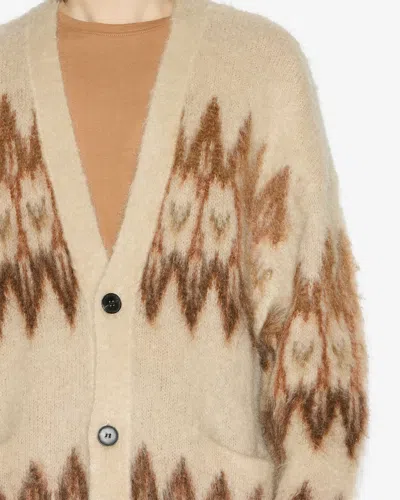 Isabel Marant Cardigan Nielson In Neutral