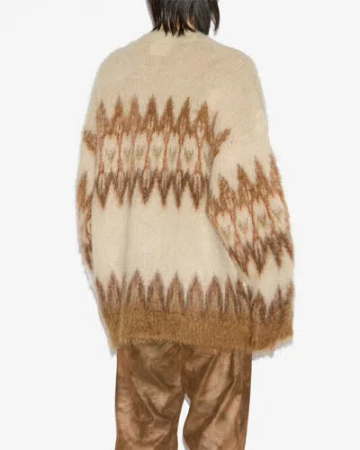 Isabel Marant Cardigan Nielson In Neutral