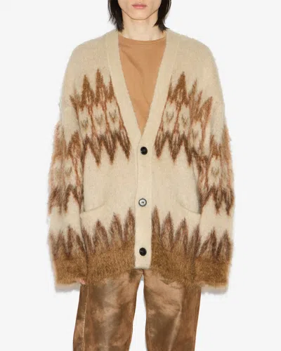 Isabel Marant Cardigan Nielson In Neutral