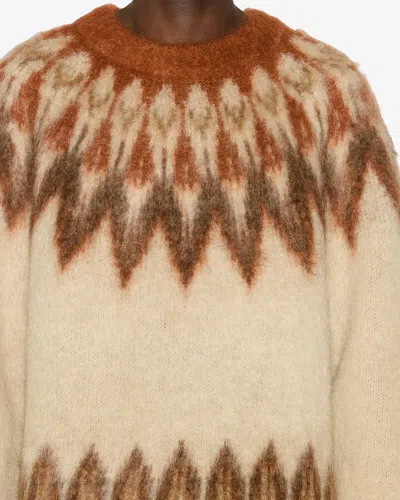 Isabel Marant Sweater Nicolas In Brown