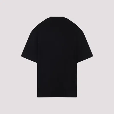 Jil Sander Logo T-shirt In Black