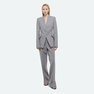 Helmut Lang Apex Sculpted Single Button Blazer