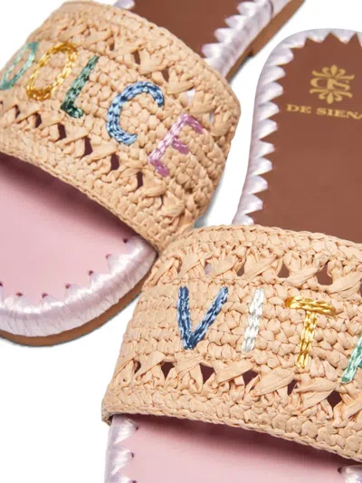 25MM EMBROIDERED SANDALS