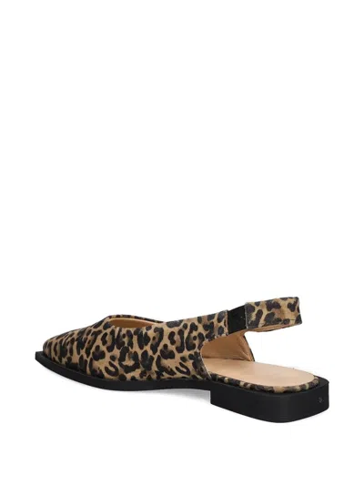 Copenhagen Cph416 Pointed-toe Slingback Flat Pumps In Multi