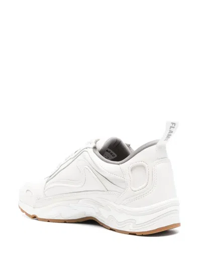 Sandro Flame Sneakers In White