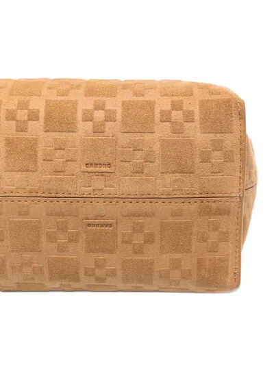 压纹图案邮差包