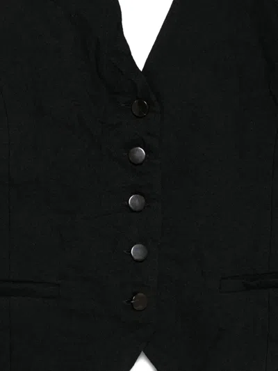 HALTERNECK BUTTONED WAISTCOAT