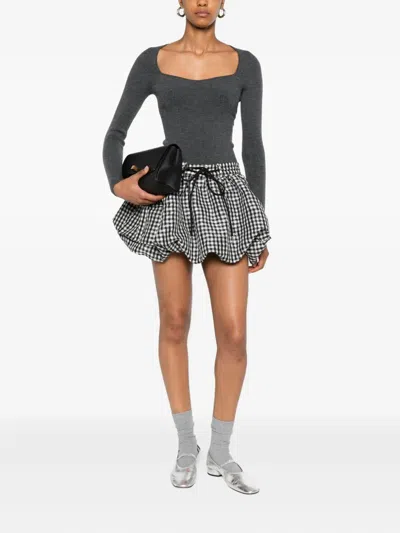 Maje Wool Sweater In Gray