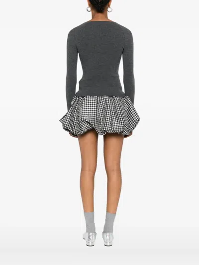 Maje Wool Sweater In Gray