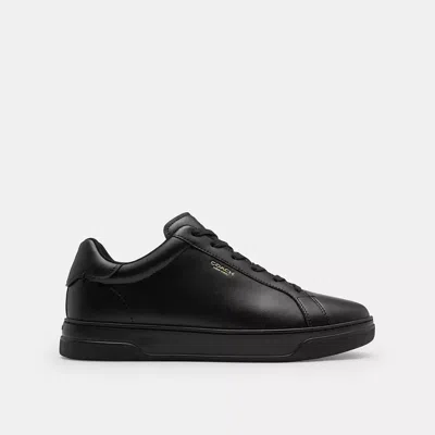 Coach High Line Sneaker In Black